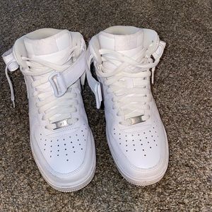 White Air Force 1s
